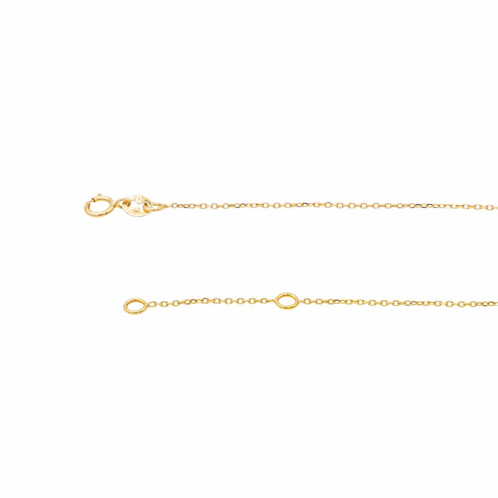 Yellow Gold Diamond Necklace