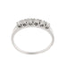 Bague 59 Bague en or blanc avec diamants 58 Facettes 33630