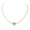 Collier Collier Perle Or blanc Perle 58 Facettes 3376725CN