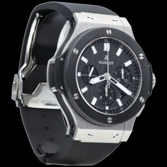 Montre Hublot Montre Big Bang Ceramic Steel 44 Chronograph 58 Facettes MT40210