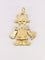 Pendentif POMELLATO - Pendentif Petite Reine articulé 2 ors diamants 58 Facettes J544
