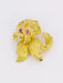 Broche Broche animalière chien or jaune rubis 58 Facettes 1015