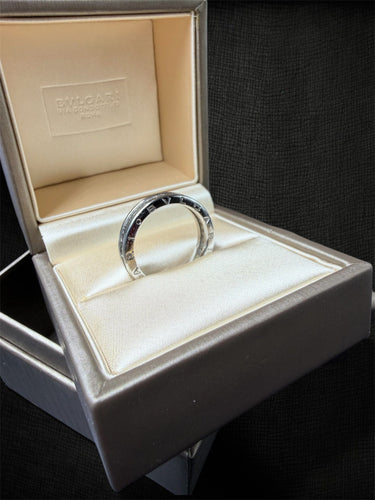 Bague BULGARI - B.zero1 – Bague en or blanc sertie de diamants pavés 58 Facettes