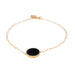 Bracelet Ginette NY Bracelet Disc Bracelet Or rose Onyx 58 Facettes 2704703CN