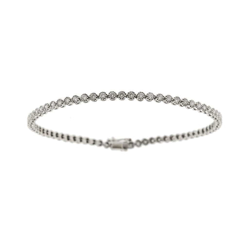 Bracelet Bracelet tennis avec diamants de 2,76 ct 58 Facettes 14758