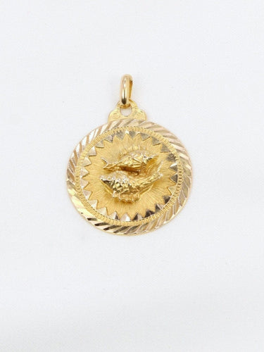 Pendentif Pendentif signe Poisson or jaune 58 Facettes J482