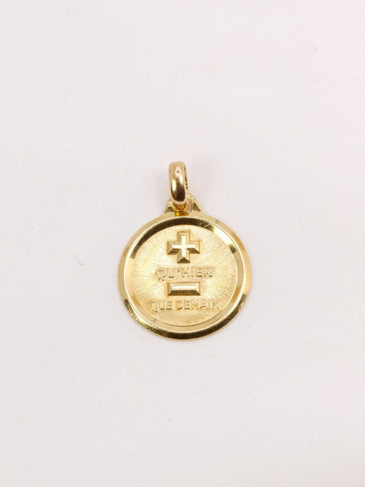 Pendentif AUGIS - Médaille Amour L'originale or jaune 58 Facettes J463