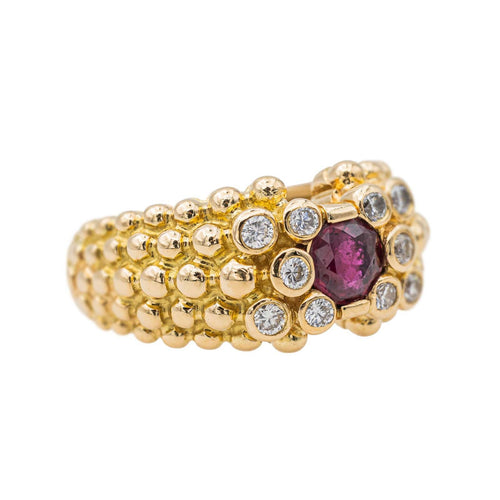 Bague 52 Bague Or jaune Rubis 58 Facettes 3726305CN