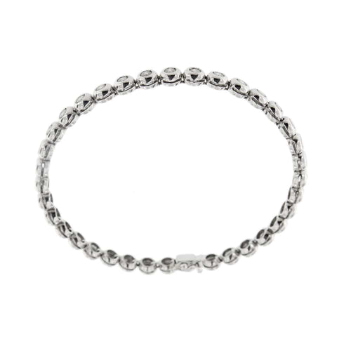 Bracelet Bracelet tennis Or blanc Diamants 58 Facettes 8868