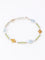Bracelet Bracelet ligne or blanc citrines péridots topazes bleues 58 Facettes 1CA0000006/1