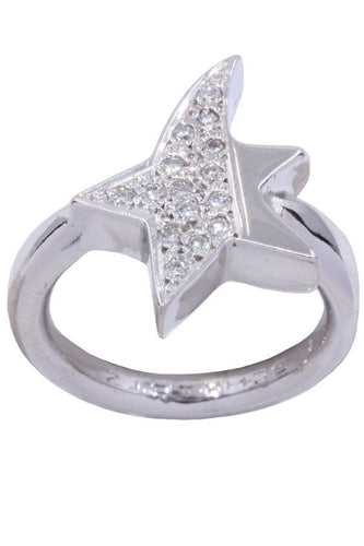 Bague 51 BAGUE ÉTOILE DIAMANTÉE 58 Facettes 082991