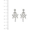 Boucles d'oreilles Boucles d'oreilles pendantes diamants 58 Facettes 33777