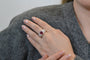 Bague 53 Bague rubis et diamants en or et platine 58 Facettes 27823