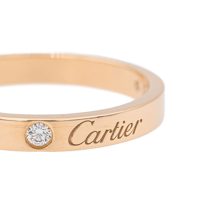 Cartier Alliance C-Ring Cartier Diamant aus Roségold