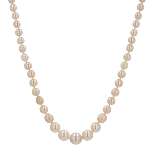 Collier Collier perles de culture en chute 58 Facettes 24-315