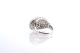 Bague Bague boule Or blanc Diamants 58 Facettes 25243