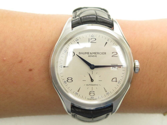 Montre montre BAUME ET MERCIER clifton 39 mm automatique 58 Facettes 261185