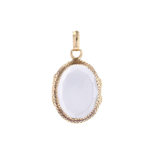 Pendentif Pendentif ancien souvenir or et cristal de roche 58 Facettes 25-103