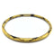 Bracelet SOHO 18K GOLD ENAMEL Golden Calligraphic Stripe Bangle Bracelet 58 Facettes