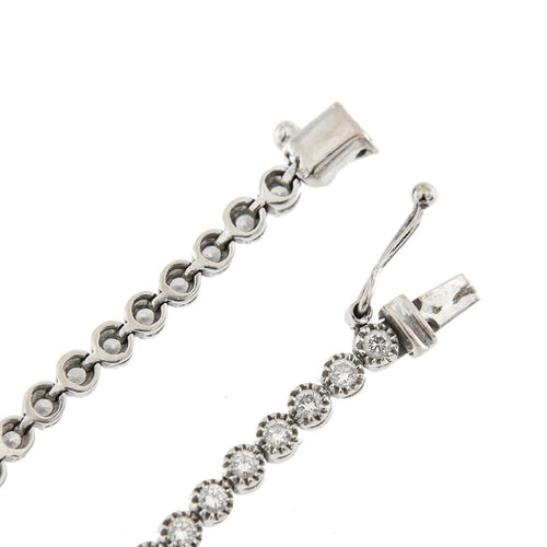 Bracelet Bracelet tennis avec diamants de 2,76 ct 58 Facettes 14758