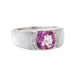 Bague 63 Bague Or blanc Tourmaline 58 Facettes 3641139CN