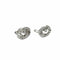 Boucles d'oreilles Clips d'oreilles platine et diamants 58 Facettes REF2534-301