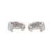 Boucles d'oreilles Boucles d'oreilles Créoles Or blanc Diamant 58 Facettes 3230363CN