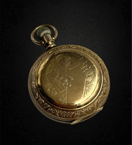 Montre Elgin National Watch Co. avec caisse Fahys Montauk n.1 58 Facettes