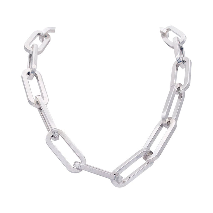 Collier Collier Dinh Van, "Maillon XL", argent. 58 Facettes 34178