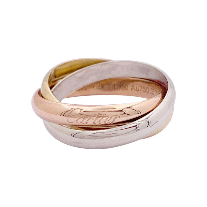 Bague 60 Bague Cartier, "Trinity Classique", trois ors. 58 Facettes 33952