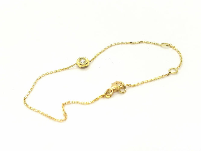 Bracelet Bracelet Or jaune Diamant 58 Facettes 578988RV