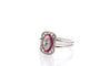 Bague 56 Bague art déco diamants et rubis 58 Facettes 27355
