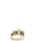 Bague Bague en or jaune sertie de diamants Navette et Baguette 58 Facettes UN0147