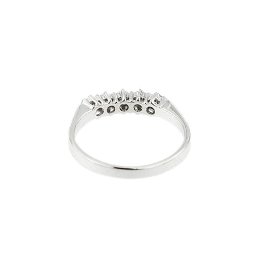 Riviere-Ring mit Diamanten 0,35 ct 