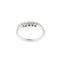 Riviere-Ring mit Diamanten 0,35 ct 