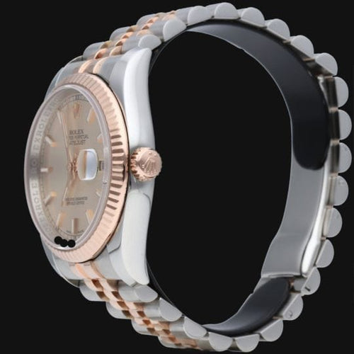 Montre Rolex Montre Date Just 36 58 Facettes MT42672