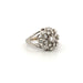 Bague 57 Bague entourage or blanc diamants 58 Facettes 4-GS30235-01