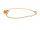 bracciale CARTIER love su catena b6027100 t17.5 in oro giallo 18k 4.1gr 