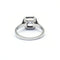 Bague 50 Solitaire or blanc diamant 58 Facettes 180104R