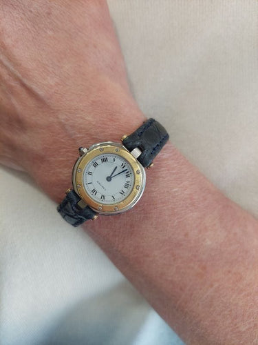 Montre CARTIER - montre SANTOS 58 Facettes 080781