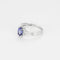 Bague 56 Bague en Or jaune, tanzanite et diamants 58 Facettes VEN0021