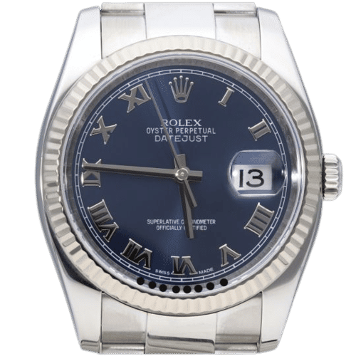 Montre Rolex Montre Date Just 36 58 Facettes MT43247