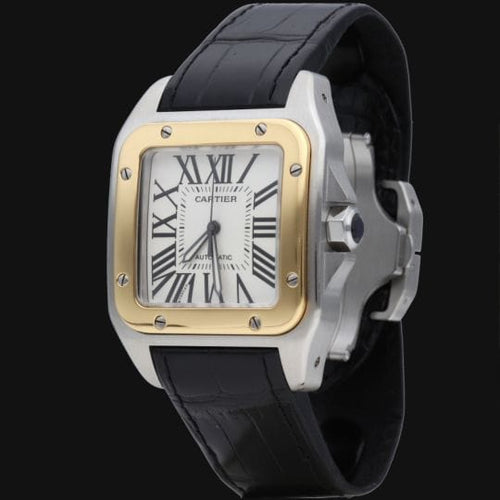 Montre Cartier Montre Santos 100Xl 58 Facettes MT42983