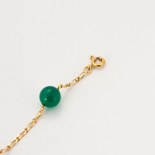 Bracelet Bracelet Chrysoprase 58 Facettes LP1025