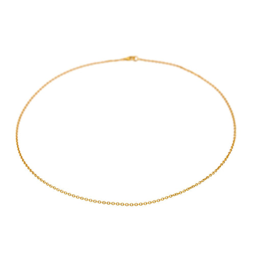 Lanț Zașiu forçat din aur galben 