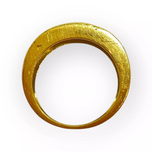 Bague 50 Bague damier empierrée multicolore 58 Facettes 330072461