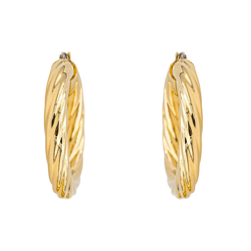 Boucles d'oreilles Boucles d'oreilles Créoles Or jaune 58 Facettes 3900472CN