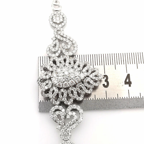 Bracelet Bracelet en or blanc et diamants 58 Facettes