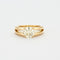 Bague 56 Bague Solitaire Diamant 2 carats or jaune 58 Facettes