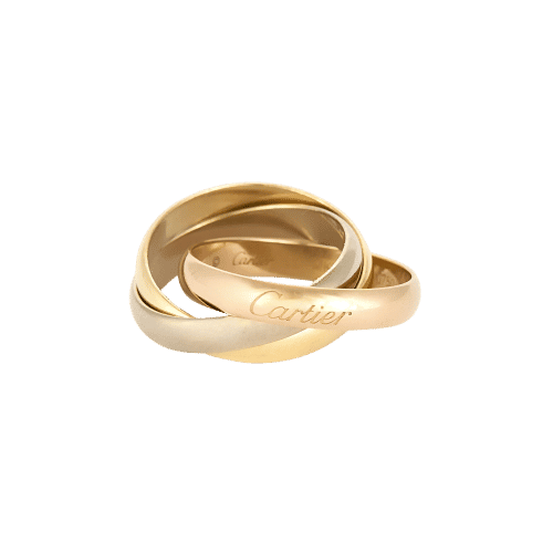 Bague 52 Cartier - Trinity - Modèle Classique - Bague trois ors. 58 Facettes 58FC25